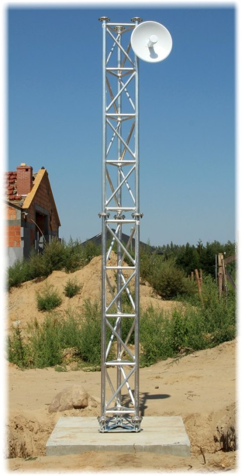 ZESTAW ALUMINIOWYCH MASZTÓW KRATOWYCH MK-1.5*P14