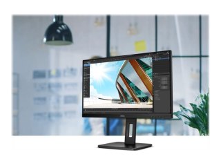 AOC Q24P2Q - Monitor LED - 23.8" (24" widoczny) - 2560 x 1440 QHD @ 75 Hz - IPS - 250 cd/m² - 1000:1 - 4 ms - HDMI, VGA, Display