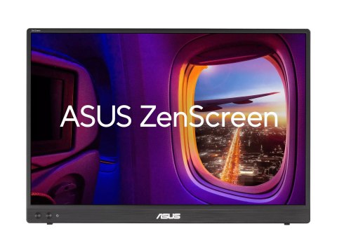 ASUS ZenScreen MB16FC - Monitor LED - 16" - przenośny - 1920 x 1200 Full HD (1080p) @ 75 Hz - IPS - 300 cd/m² - 5 ms - HDMI, 2xU