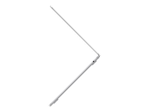 Apple MacBook Air - M2 - M2 8-core GPU - 8 GB RAM - 256 GB SSD - 13.6" IPS 2560 x 1664 (WQXGA) - Wi-Fi 6 - srebrny -klawiatura: 