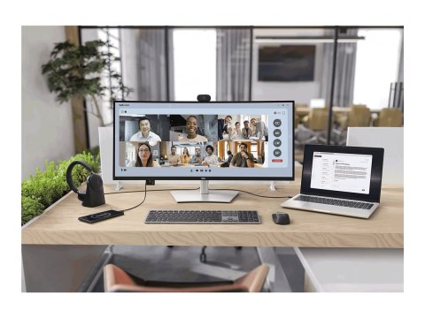 Dell Pro P P3426WEV - Monitor LED - zaokrąglony - 34" (34.1" widoczny) - 3440 x 1440 UWQHD @ 100 Hz - IPS - 350 cd/m² - 1500:1 -