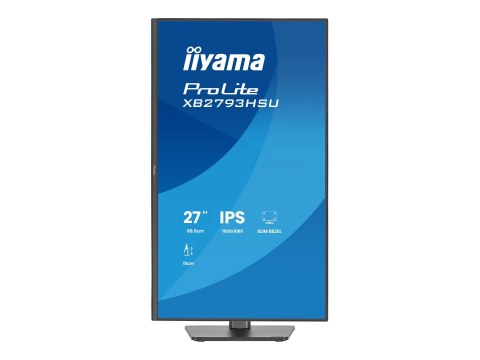 Iiyama XB2793HSU-B1 - Monitor LED - 27" - 1920 x 1080 Full HD (1080p) @ 120 Hz - IPS - 350 cd/m² - 1500:1 - 1 ms - HDMI, Display