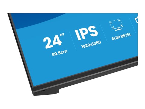 Iiyama ProLite X2493HSU-B1 - Monitor LED - 24" (23.8" widoczny) - 1920 x 1080 Full HD (1080p) @ 120 Hz - IPS - 350 cd/m² - 1500: