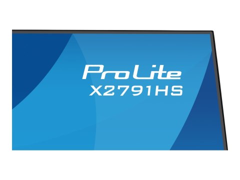 Iiyama ProLite X2791HS-B1 - Monitor LED - 27" - 1920 x 1080 Full HD (1080p) @ 120 Hz - IPS - 350 cd/m² - 1500:1 - 1 ms - HDMI, D
