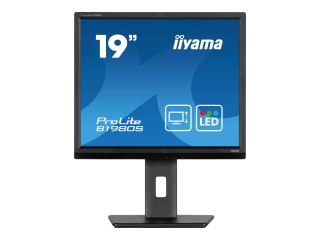 Iiyama ProLite B1980S-B1 - Monitor LED - 19" - 1280 x 1024 @ 75 Hz - TN - 250 cd/m² - 1000:1 - 3 ms - HDMI, DisplayPort - głośni