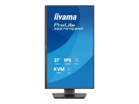 Iiyama ProLite XB2797QSNP-B1 - Monitor LED - 27" - 2560 x 1440 QHD @ 75 Hz - IPS - 350 cd/m² - 1000:1 - 1 ms - HDMI, DisplayPort
