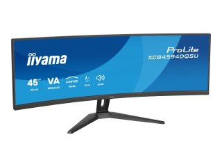 Iiyama ProLite XCB4594DQSU-B1 - Monitor LED - zaokrąglony - 45" (44.5" widoczny) - 5120 x 1440 Dual Quad HD @ 75 Hz - VA - 450 c