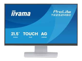 Iiyama ProLite T2252MSC-W2AG - Monitor LED - 21.5" (18.7" widoczny) - ekran dotykowy - 1920 x 1080 Full HD (1080p) @ 100 Hz - IP