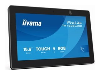 Iiyama ProLite TW1625LASC-B3PNR - Komputer Android - panel dotykowy PC 1 RK3576 - RAM 4 GB - SSD - eMMC 32 GB - Cortex-A72 + A53
