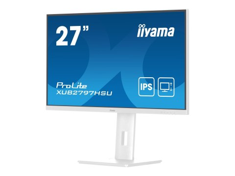 Iiyama ProLite XUB2797HSU-W2 - Monitor LED - 27" - 1920 x 1080 Full HD (1080p) @ 100 Hz - IPS - 300 cd/m² - 1000:1 - 1 ms - HDMI