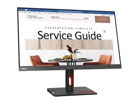 Lenovo ThinkVision S24i-30 - Monitor LED - 24" (23.8" widoczny) - 1920 x 1080 Full HD (1080p) - IPS - 250 cd/m² - 1300:1 - 4 ms 