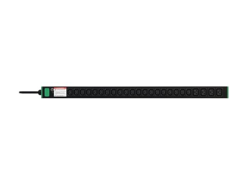 APC Easy Rack PDU Basic - Jednostka dystrybucji zasilania (montowany w stojaku) - pionowy - AC 200-240 V - 3.7 kW - 1 faza - wej