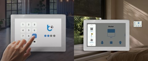 BEZPRZEWODOWY DOTYKOWY PANEL STEROWANIA CONTROL-PANEL-M-W/BLEBOX