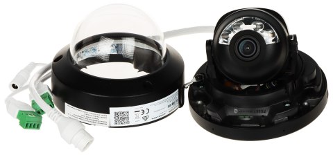 KAMERA WANDALOODPORNA IP DS-2CD2143G2-LIS2U(2.8MM)(BLACK) Smart Hybrid Light AcuSense - 4 Mpx Hikvision