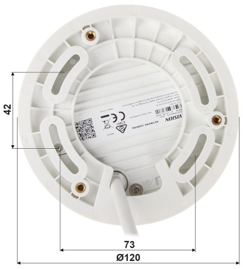 KAMERA WANDALOODPORNA IP DS-2CD2586G2-IS(2.8MM)(C) AcuSense - 8.3 Mpx, 4K UHD Hikvision