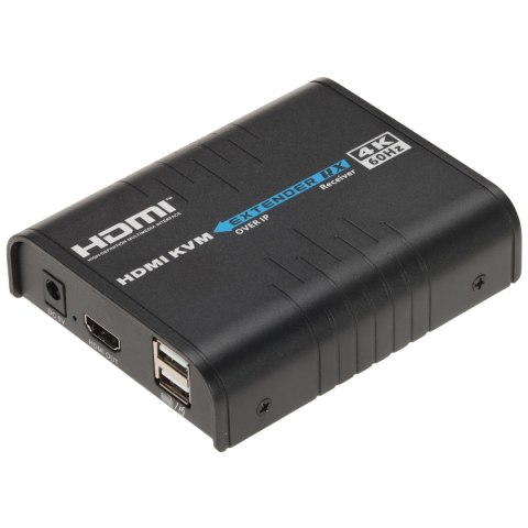 ODBIORNIK EXTENDERA HDMI+USB-EX-120-4K-PRO-V2/RX Delta Multimedia