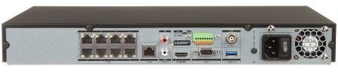 REJESTRATOR IP DS-7608NXI-I2/8P/S(E) 8 KANAŁÓW, 8 PoE AcuSense Hikvision