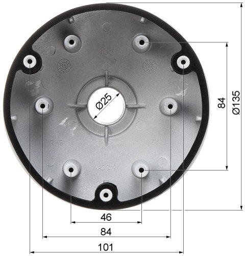UCHWYT SUFITOWY KAMERY DS-1271ZJ-135 Hikvision
