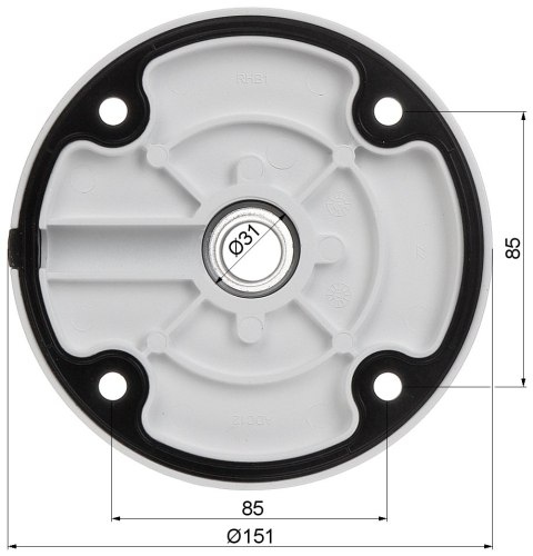 UCHWYT SUFITOWY KAMERY DS-1271ZJ-135 Hikvision