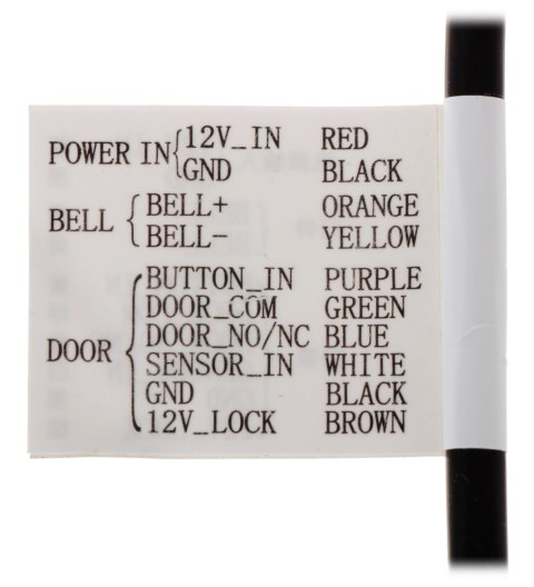 ZAMEK SZYFROWY DS-K1T801E Hikvision