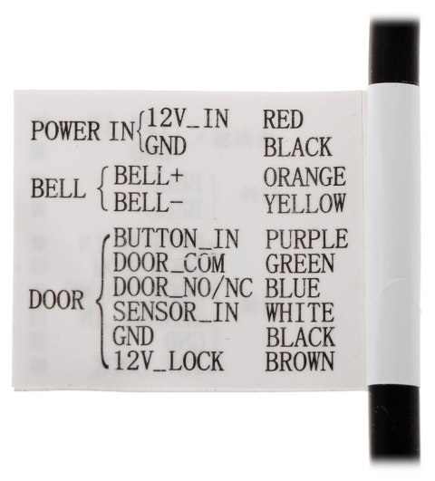ZAMEK SZYFROWY DS-K1T802E Hikvision