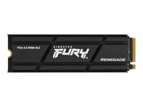 Kingston FURY Renegade - SSD - 1 TB - wewnętrzny - M.2 2280 - PCIe 4.0 x4 (NVMe) - radiator zintegrowany