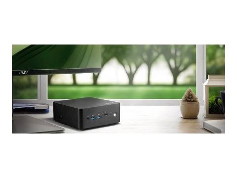 MSI Cubi NUC 1MG 263EU - Mini PC Core 5 120U / do 5 GHz - RAM 16 GB - SSD 512 GB - NVMe - Intel Graphics - IEEE 802.11ax (Wi-Fi 