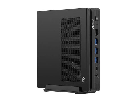 MSI PRO DP10 A14MG 003BEU - Komputer barebone - SFF Gniazdo LGA1700 - Intel H610 - 1 x Pentium Gold G7400 - RAM 0 GB - UHD Graph
