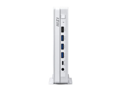 MSI PRO DP10 A14MG 007BEU - Komputer barebone - SFF Gniazdo LGA1700 - Intel H610 - 1 x Pentium Gold G7400 / do 4.7 GHz - RAM 0 G