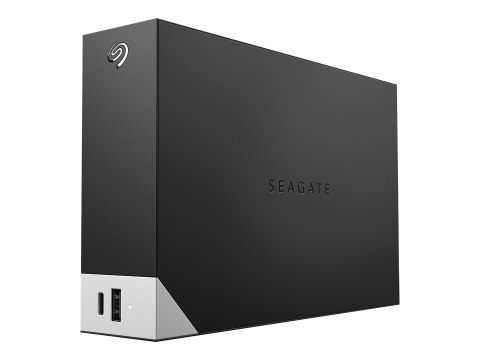 Seagate One Touch Hub - Dysk twardy - zaszyfrowany - 16 TB - zewnętrzny (komputer stacjonarny) - USB 3.0 - 256 bitów AES - czarn