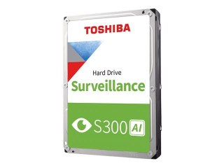 Toshiba S300 AI - Dysk twardy - Nadzór - 10 TB - wewnętrzny - 3,5" - SATA 6Gb/s - 7200 obr/min - bufor: 512 MB