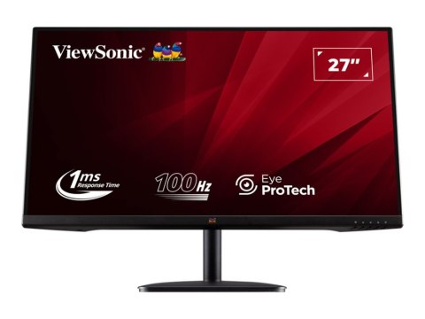 ViewSonic VA2732-H-2 - Monitor LED - 27" - 1920 x 1080 Full HD (1080p) @ 100 Hz - IPS - 1000:1 - 1 ms - HDMI, VGA