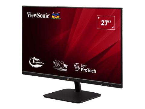 ViewSonic VA2732-H-2 - Monitor LED - 27" - 1920 x 1080 Full HD (1080p) @ 100 Hz - IPS - 1000:1 - 1 ms - HDMI, VGA