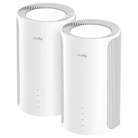 DOMOWY SYSTEM WI-FI MESH M11000(2-PACK) Wi-Fi 7 2.4 GHz, 5 GHz, 6 GHz 688 Mb/s + 4324 Mb/s + 5765 Mb/s CUDY