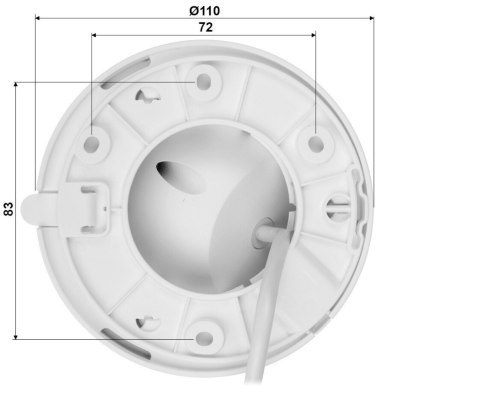 KAMERA IP IPC-HDW21249T-S-IL-0280B-S2 Smart Dual Light WizSense - 12 Mpx 2.8 mm DAHUA
