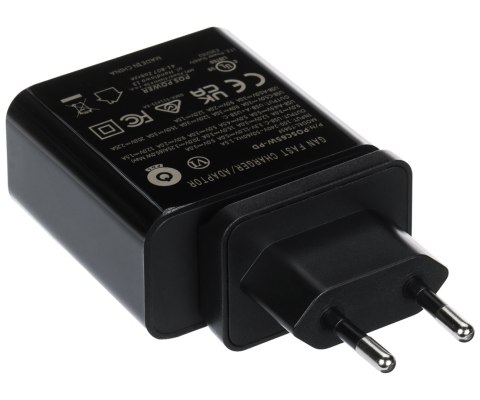 ŁADOWARKA SIECIOWA USB POSC65W-PD-EU GaN MW POWER