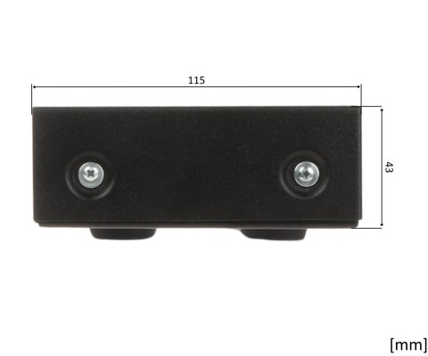 OBUDOWA RACK UNIWERSALNA A19-1U/OB