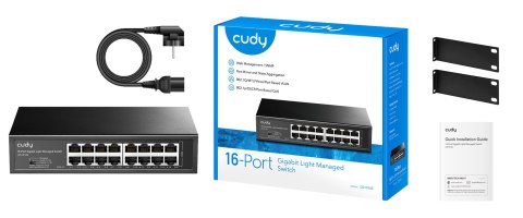 SWITCH GS1016E 16-PORTOWY CUDY