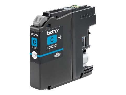 Brother LC121C - Cyjan - oryginał - pojemnik na tusz - dla Brother DCP-J100, DCP-J105, DCP-J132W, DCP-J552DW, DCP-J752DW