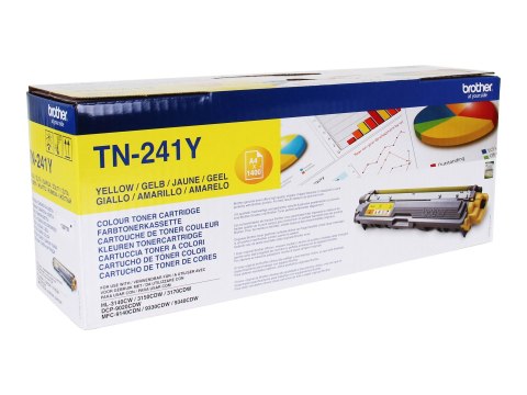 Brother TN241Y - Żółty - oryginał - Toner - dla Brother DCP-9015CDW, DCP-9020CDW, HL-3150CDW, MFC-9140CDN
