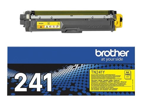 Brother TN241Y - Żółty - oryginał - Toner - dla Brother DCP-9015CDW, DCP-9020CDW, HL-3150CDW, MFC-9140CDN