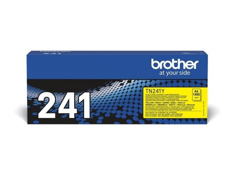 Brother TN241Y - Żółty - oryginał - Toner - dla Brother DCP-9015CDW, DCP-9020CDW, HL-3150CDW, MFC-9140CDN