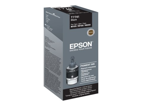 Epson T7741 - 140 ml - czarny - oryginał - wkład atramentu - dla Epson L1455, L605, L655, M100