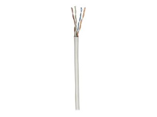 Intellinet Network Bulk Cat6 Cable, 23 AWG, Solid Wire, 305m, Grey, Copper, U/UTP, Box - Zwój kabla - 305 m - UTP - CAT 6 - trwa