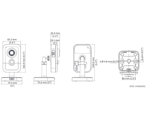 KAMERA IP DS-2CD2446G2-I(2.8MM)(C) AcuSense - 4 Mpx Hikvision