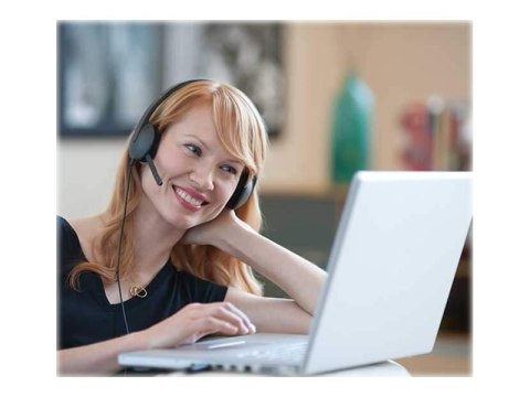 Logitech USB Headset H340 - Słuchawka - nauszne - przewodowa
