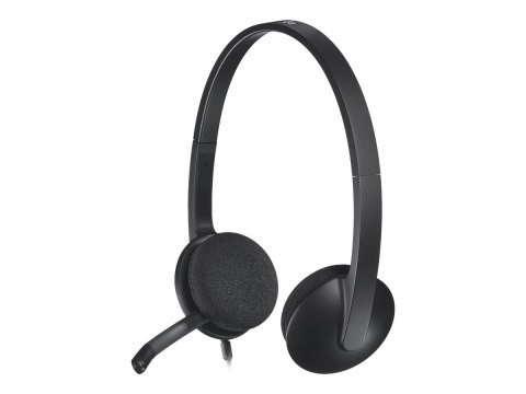 Logitech USB Headset H340 - Słuchawka - nauszne - przewodowa