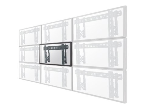 Neomounts LED-VW1000BLACK - Wspornik - dla wyświetlacz LCD - czarny - rozmiar ekranu: 32"-75" - montaż na ścianie