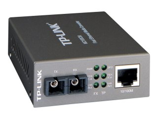 TP-Link MC100CM - Światłowodowy konwerter mediów - 100Mb LAN - 10Base-T, 100Base-FX, 100Base-TX - RJ-45 / SC wielomodowy - do 2 