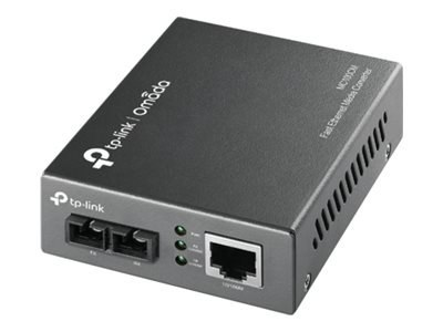 TP-Link MC100CM - Światłowodowy konwerter mediów - 100Mb LAN - 10Base-T, 100Base-FX, 100Base-TX - RJ-45 / SC wielomodowy - do 2 
